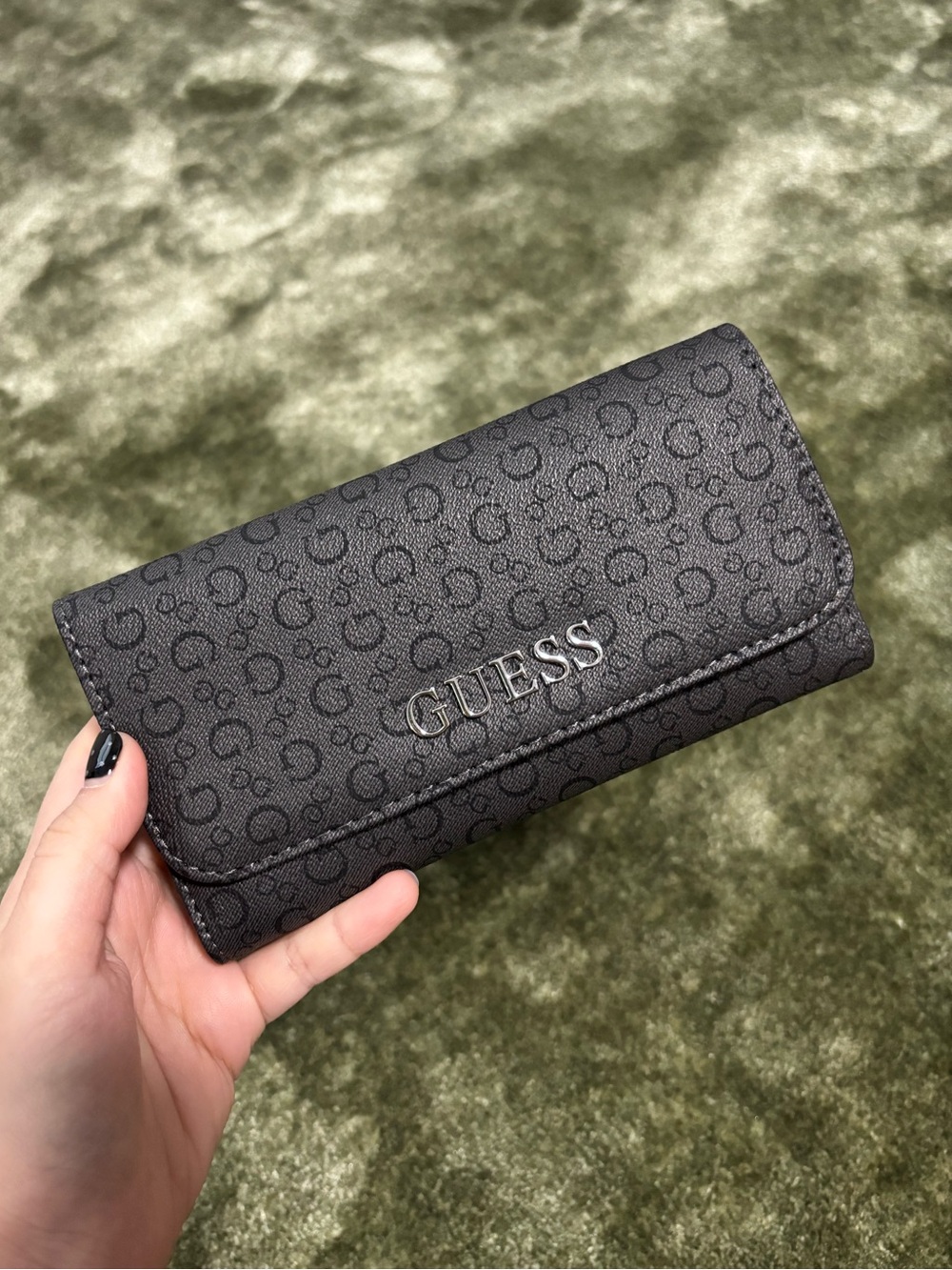GUESS Black Logo Wallet
